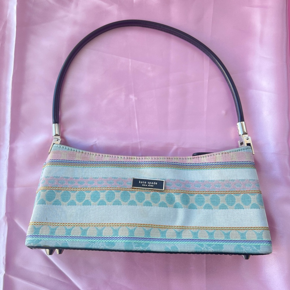 Beautiful mini Kate spade fabric bag